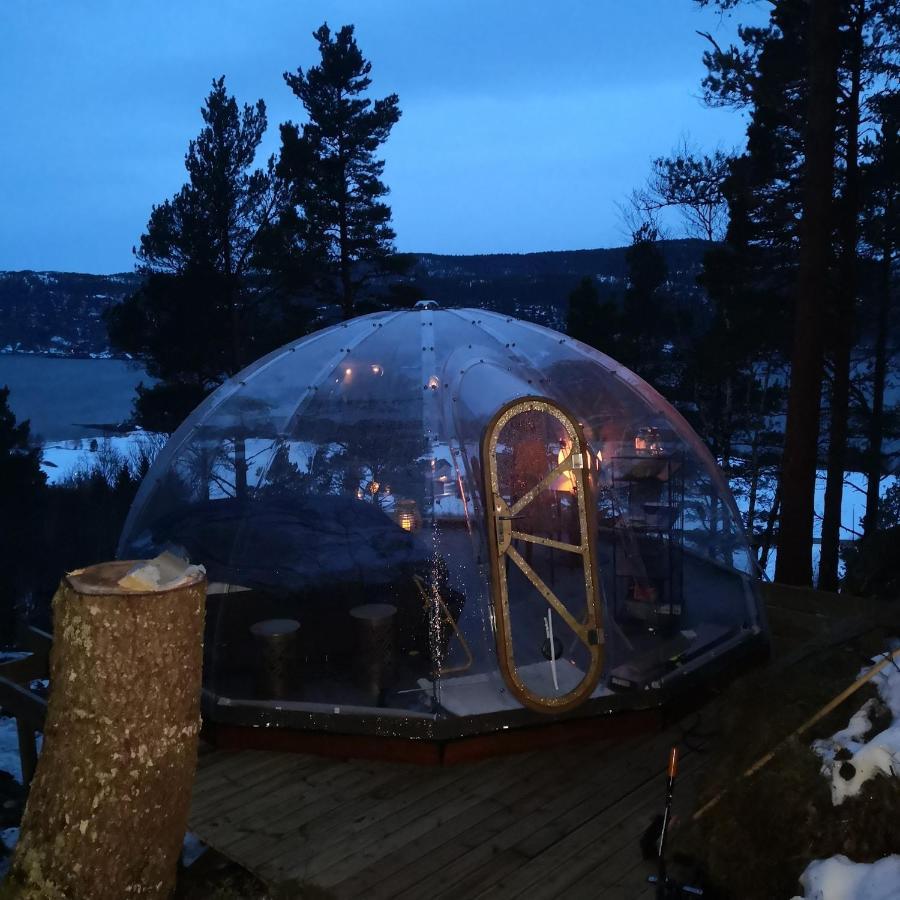 Sorfjorden Eye Iglo - Fosen Hotel Husby Exterior photo